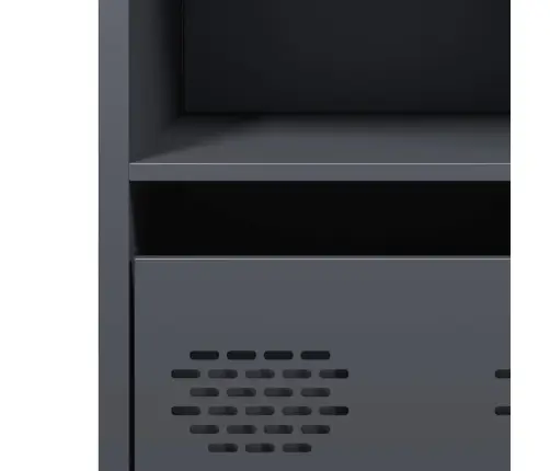 Šoninė Spintelė, Antracito, 68X39X73,5cm Plienas