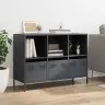 Puhvetkapp Antratsiithall, 101,5X39X73,5cm Külmvaltsitud Teras Puhvetkapp Antratsiithall, 101,5X39X73,5cm Külmvaltsitud Teras