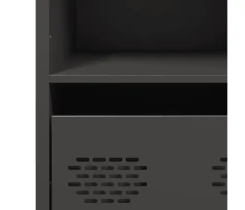 Augstais Skapītis, Melns, 68X39X103,5 Cm, Tērauds Vidaxl