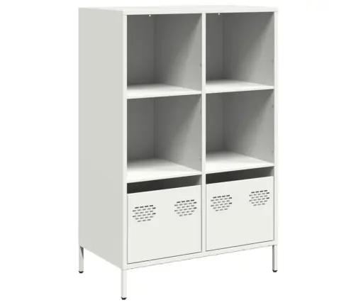 Komoda, Baltos Spalvos, 68X39X103,5cm Plienas