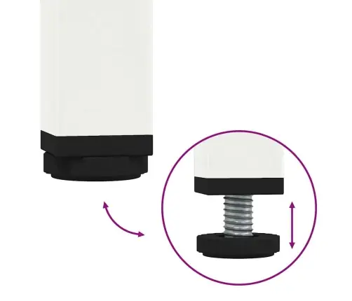 Augstais Skapītis, Balts, 101,5X39X103,5 Cm, Tērauds Vidaxl