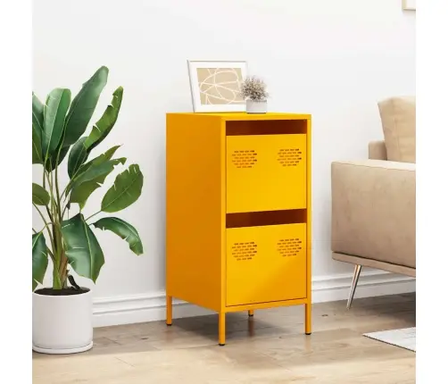 Indauja Garstyčių Geltona 35X39X73,5Cm Šaltai Valcuotas Plienas