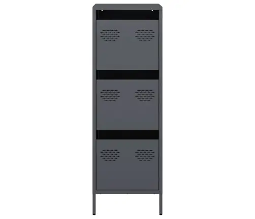 Kõrge Kapp, Antratsiit, 39X35X103,5 cm Teras