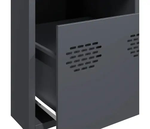 Kõrge Kapp, Antratsiit, 39X35X103,5 cm Teras