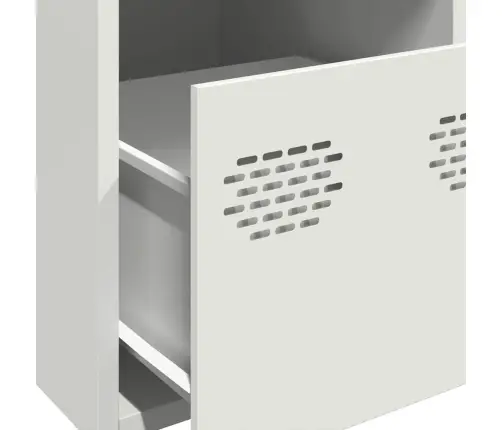 Highboard White 39X35X103,5 Cm Plienas