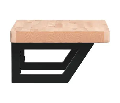 Izlietnes Plaukts, Stiprināms Pie Sienas, Tērauds, Dižskābardis Vidaxl