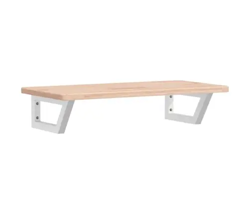 Izlietnes Plaukts, Stiprināms Pie Sienas, Tērauds, Ozola Koks Vidaxl