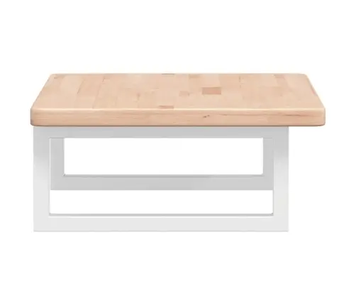 Izlietnes Plaukts, Stiprināms Pie Sienas, Tērauds, Ozola Koks Vidaxl