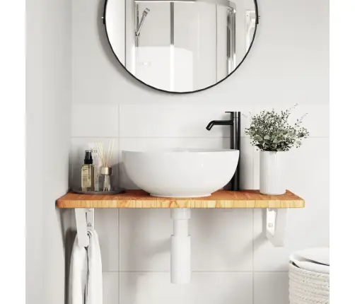 Seinale Kinnitatav Valamuriiul, Teras Ja Tammepuit