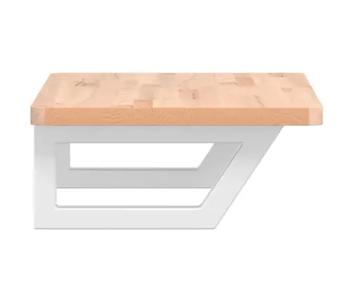 Izlietnes Plaukts, Stiprināms Pie Sienas, Tērauds, Dižskābardis Vidaxl