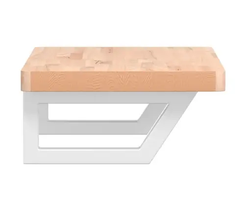 Izlietnes Plaukts, Stiprināms Pie Sienas, Tērauds, Dižskābardis Vidaxl