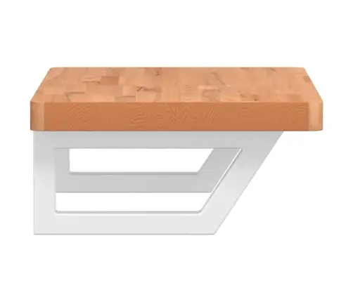 Izlietnes Plaukts, Stiprināms Pie Sienas, Tērauds, Dižskābardis Vidaxl