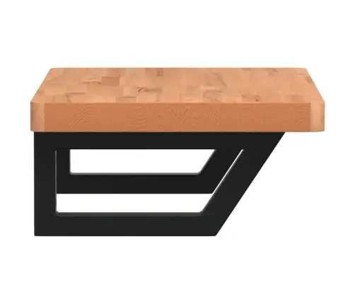 Izlietnes Plaukts, Stiprināms Pie Sienas, Tērauds, Dižskābardis Vidaxl