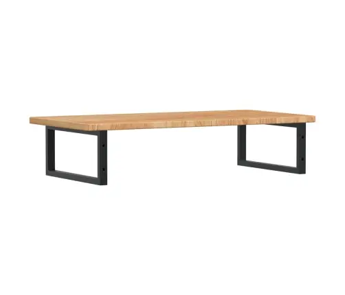 Izlietnes Plaukts, Stiprināms Pie Sienas, Tērauds, Ozola Koks Vidaxl