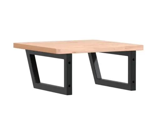 Izlietnes Plaukts, Stiprināms Pie Sienas, Tērauds, Dižskābardis Vidaxl