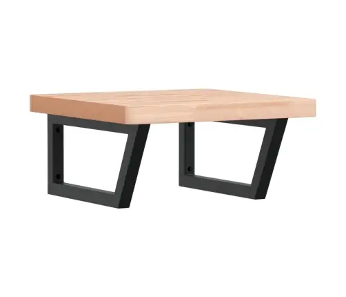 Izlietnes Plaukts, Stiprināms Pie Sienas, Tērauds, Dižskābardis Vidaxl