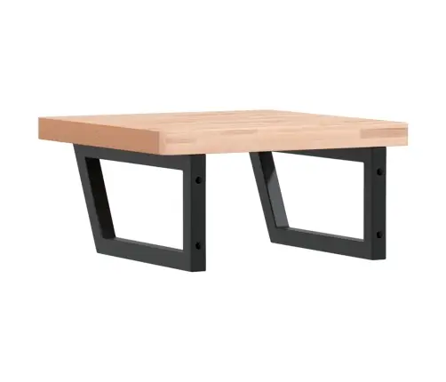 Izlietnes Plaukts, Stiprināms Pie Sienas, Tērauds, Dižskābardis Vidaxl