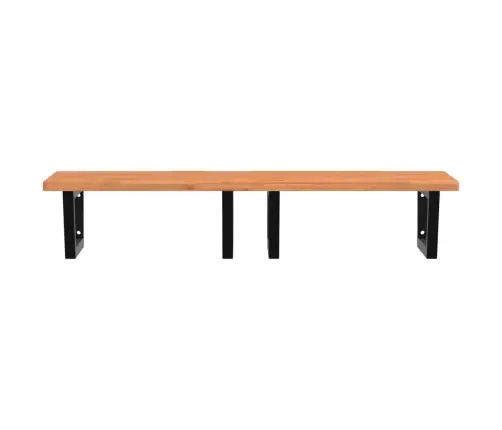 Izlietnes Plaukts, Stiprināms Pie Sienas, Tērauds, Dižskābardis Vidaxl