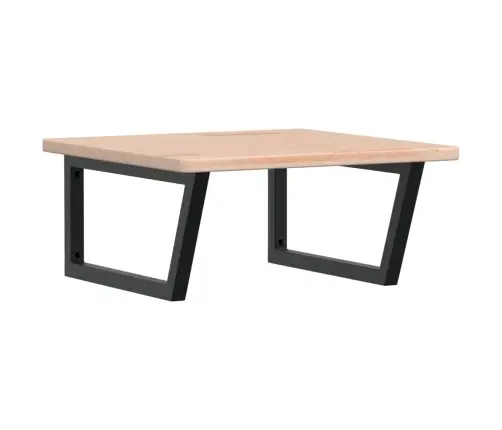 Izlietnes Plaukts, Stiprināms Pie Sienas, Tērauds, Ozola Koks Vidaxl