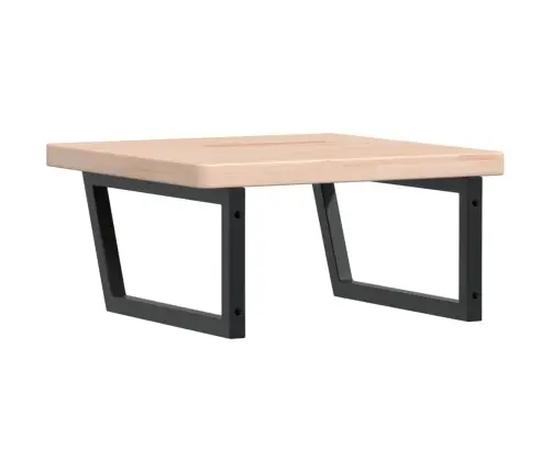 Izlietnes Plaukts, Stiprināms Pie Sienas, Tērauds, Ozola Koks Vidaxl