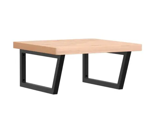 Izlietnes Plaukts, Stiprināms Pie Sienas, Tērauds, Dižskābardis Vidaxl