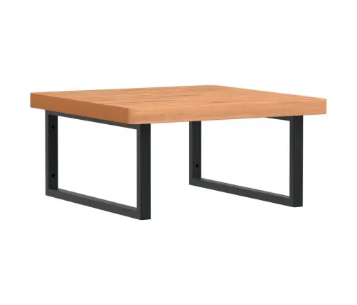 Lentyna Praustuvui, Plienas Ir Bukmedžio Medienos Masyvas Lentyna Praustuvui, Plienas Ir Bukmedžio Medienos Masyvas