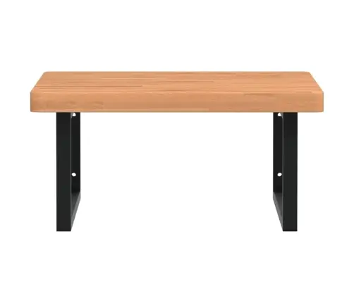 Lentyna Praustuvui, Plienas Ir Bukmedžio Medienos Masyvas Lentyna Praustuvui, Plienas Ir Bukmedžio Medienos Masyvas