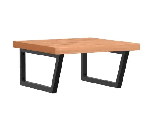 Izlietnes Plaukts, Stiprināms Pie Sienas, Tērauds, Dižskābardis Vidaxl