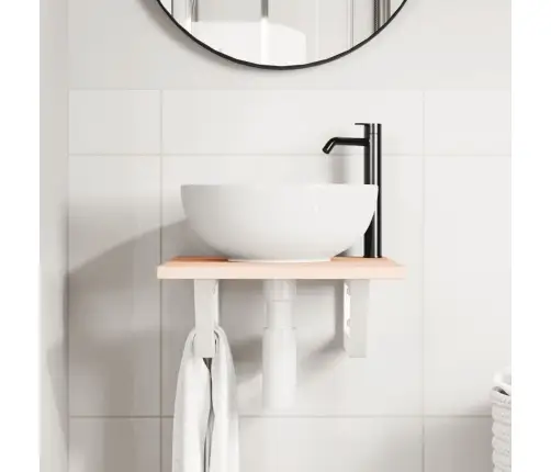 Seinale Kinnitatav Valamuriiul, Teras Ja Tammepuit