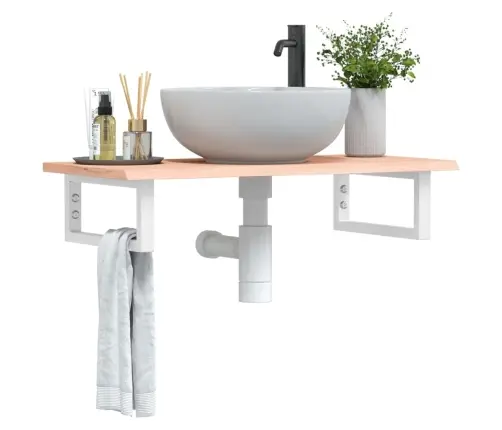 Seinale Kinnitatav Valamuriiul, Teras Ja Tammepuit