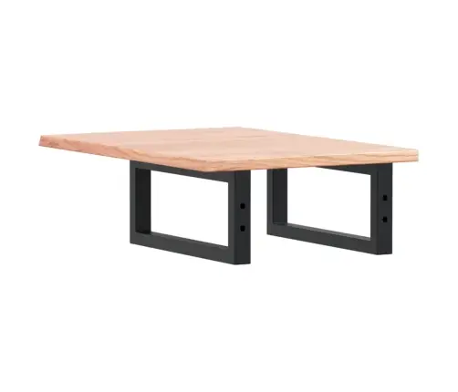 Izlietnes Plaukts, Stiprināms Pie Sienas, Tērauds, Ozola Koks Vidaxl