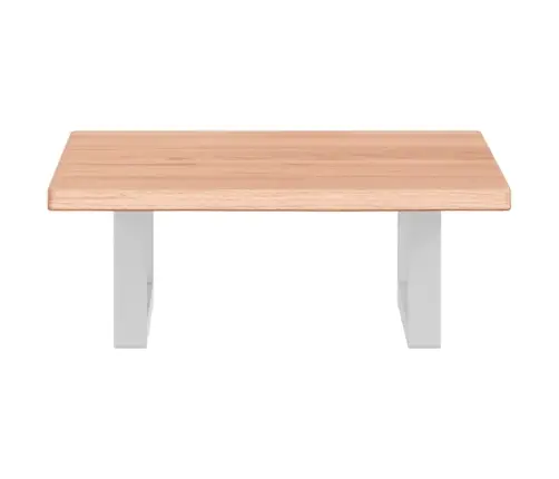 Izlietnes Plaukts, Stiprināms Pie Sienas, Tērauds, Ozola Koks Vidaxl