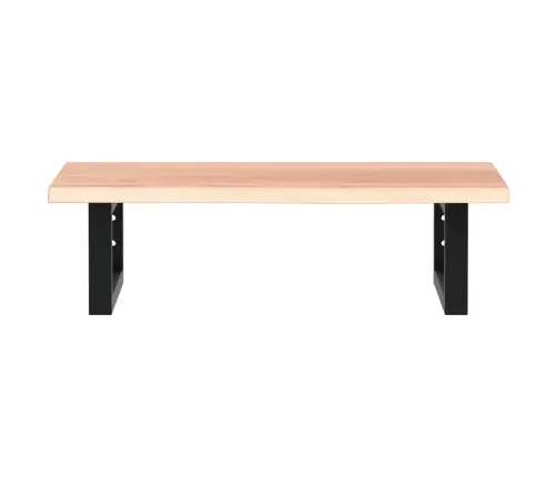 Izlietnes Plaukts, Stiprināms Pie Sienas, Tērauds, Ozola Koks Vidaxl