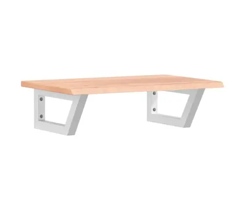 Izlietnes Plaukts, Stiprināms Pie Sienas, Tērauds, Ozola Koks Vidaxl