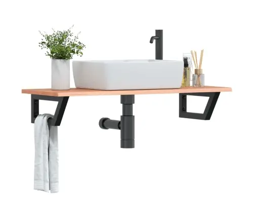 Seinale Kinnitatav Valamuriiul, Teras Ja Tammepuit