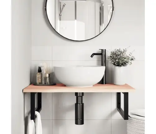 Seinale Kinnitatav Valamuriiul, Teras Ja Tammepuit