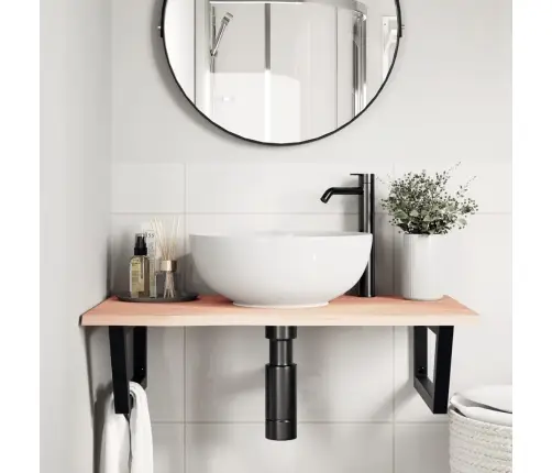 Seinale Kinnitatav Valamuriiul, Teras Ja Tammepuit