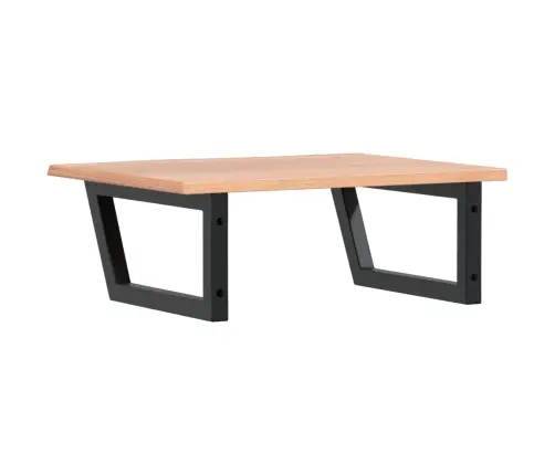 Izlietnes Plaukts, Stiprināms Pie Sienas, Tērauds, Ozola Koks Vidaxl