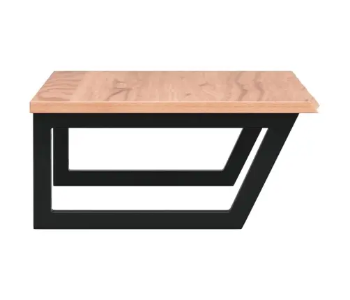 Izlietnes Plaukts, Stiprināms Pie Sienas, Tērauds, Ozola Koks Vidaxl