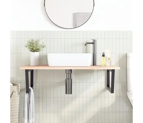 Seinale Kinnitatav Valamuriiul, Teras Ja Tammepuit