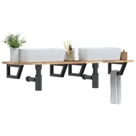 Seinale Kinnitatav Valamuriiul, Teras Ja Akaatsiapuit