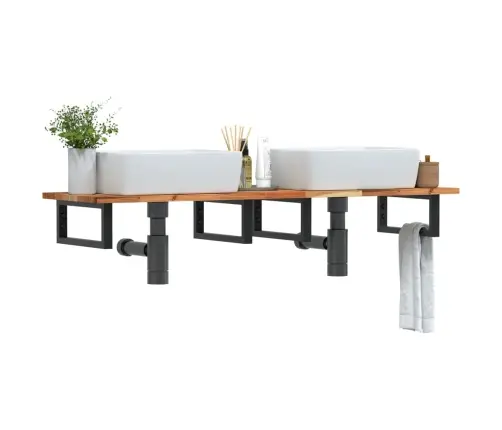 Seinale Kinnitatav Valamuriiul, Teras Ja Akaatsiapuit