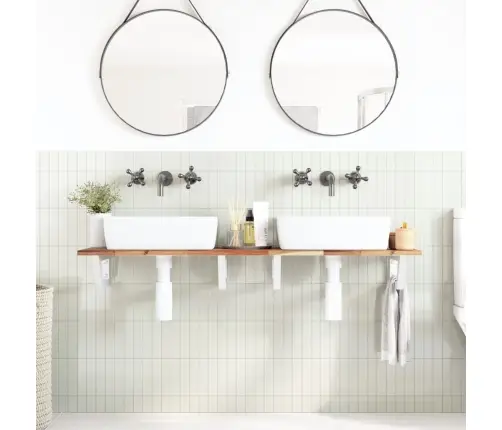 Seinale Kinnitatav Valamuriiul, Teras Ja Akaatsiapuit