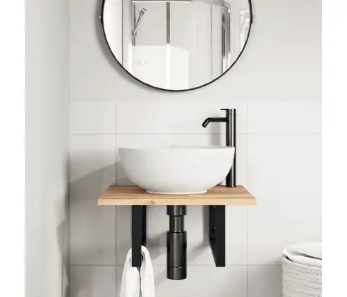 Seinale Kinnitatav Valamuriiul, Teras Ja Akaatsiapuit