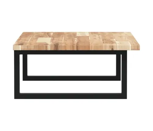 Izlietnes Plaukts, Stiprināms Pie Sienas, Tērauds, Akācija Vidaxl