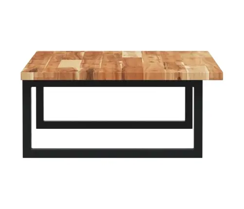 Izlietnes Plaukts, Stiprināms Pie Sienas, Tērauds, Akācija Vidaxl