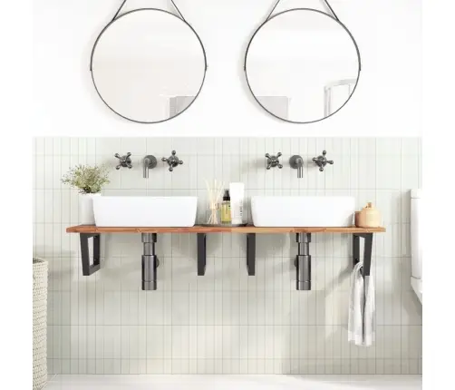 Seinale Kinnitatav Valamuriiul, Teras Ja Akaatsiapuit