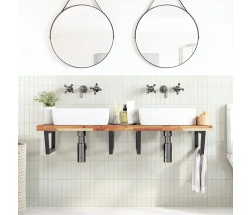 Seinale Kinnitatav Valamuriiul, Teras Ja Akaatsiapuit