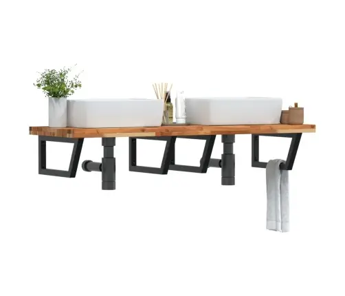 Seinale Kinnitatav Valamuriiul, Teras Ja Akaatsiapuit