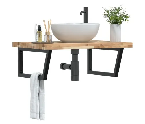 Seinale Kinnitatav Valamuriiul, Teras Ja Akaatsiapuit